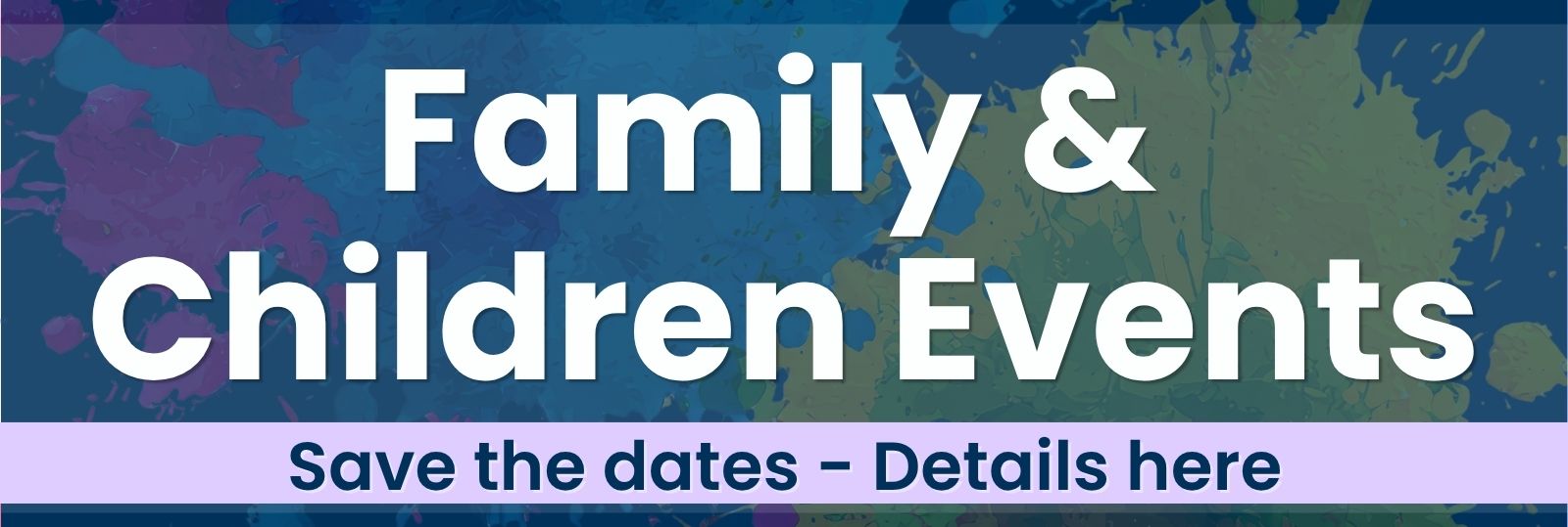 Family events website slider 2026